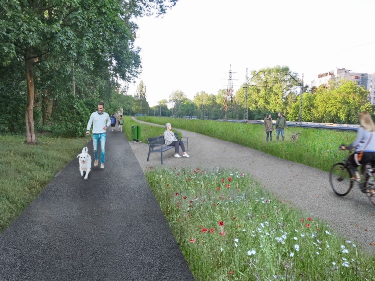 Eko – parks pie dzelzceļa