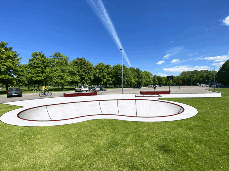 Āgenskalna betona baseina skeitparks (DAĻĒJA ĪSTENOŠANA)