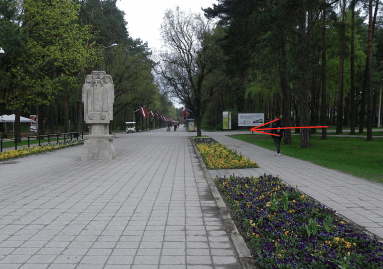 Samazināt auto pārvietošanās apjomu gājēju parkā