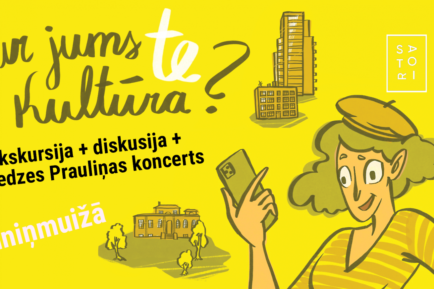 21. jūlijā Anniņmuižas parkā norisināsies pasākums "Kur jums te ir kultūra?"