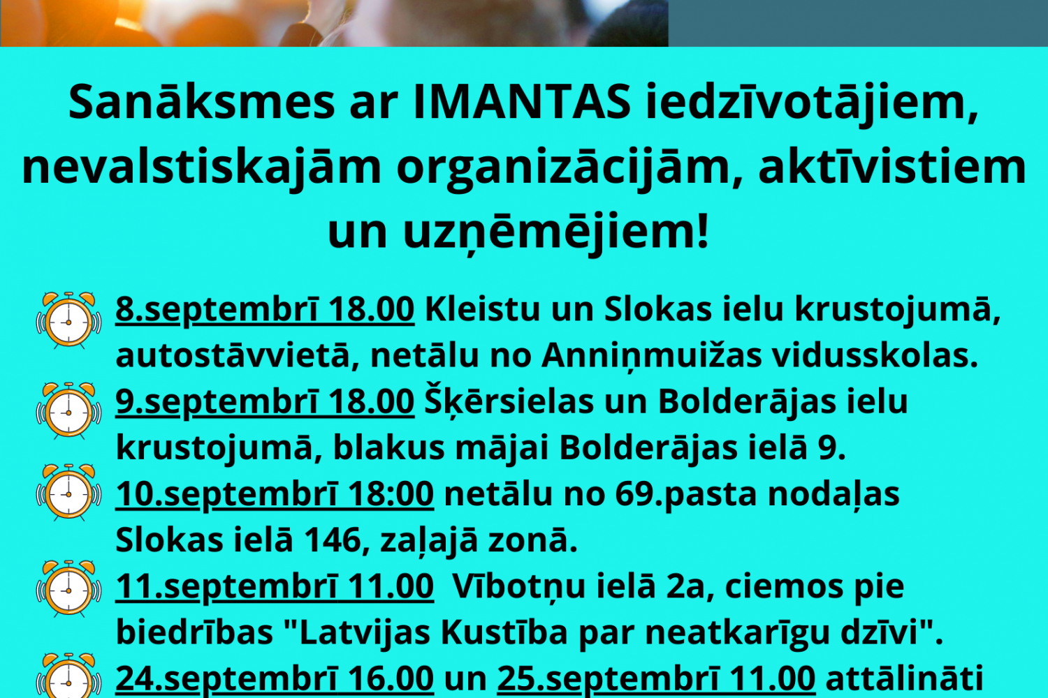 plakats Imantas sadarbibas tikls