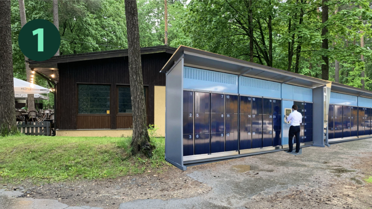 Gudrās personīgo mantu glabātavas “Mežaparkā”