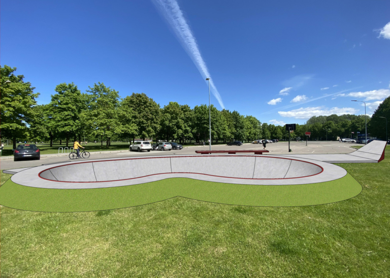 Āgenskalna betona baseina skeitparks 2.kārta