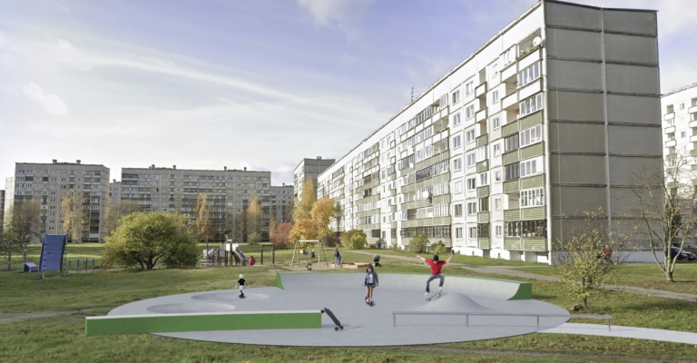 Ziepniekkalna skeitparks – neatbilda konkursa nosacījumiem