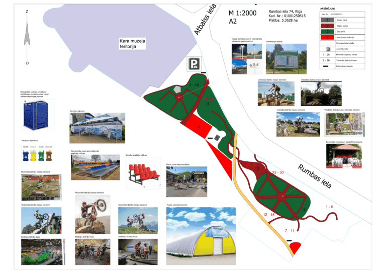 Velo un mototriāla treniņbāzes un sacensību vieta – neatbilda konkursa nosacījumiem