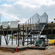 Zemitanu stac_eskalatora izbuves sakums