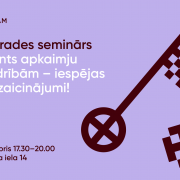 nteraktīvs seminārs Grants apkaimju biedrībām 2